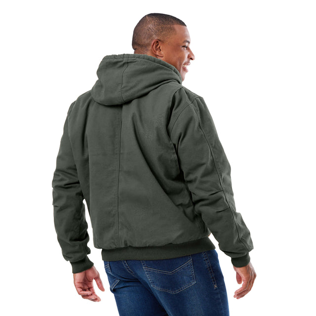 Heartland Washed Duck Hooded Work Jacket