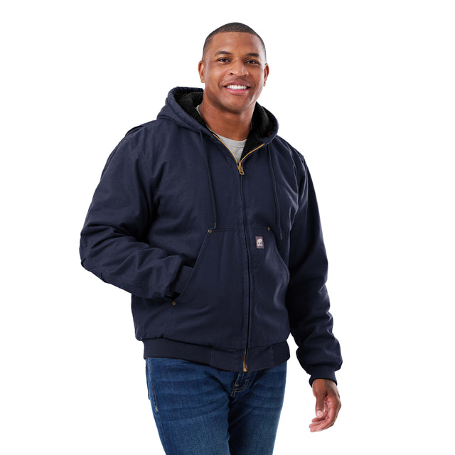 Heartland Washed Duck Hooded Work Jacket