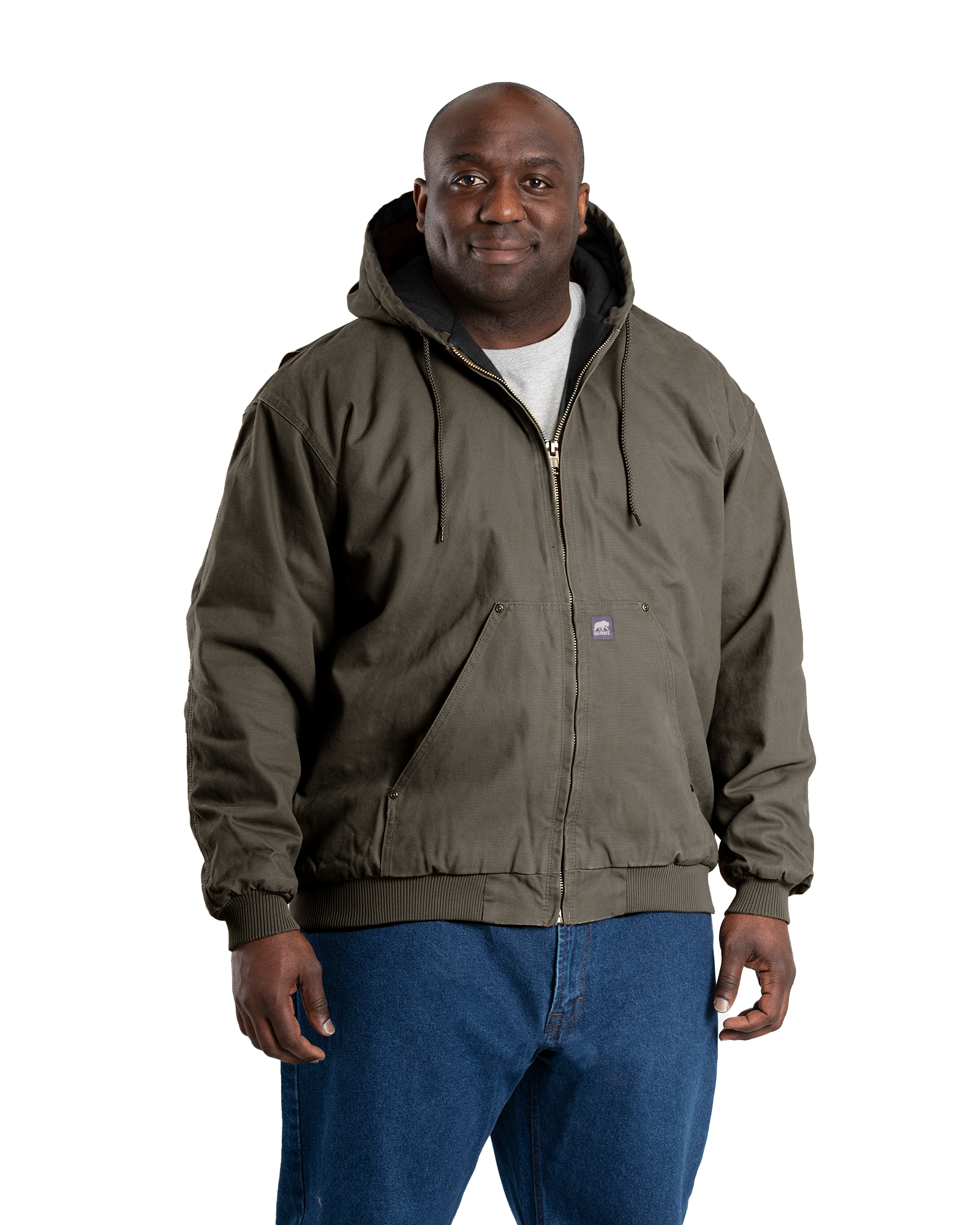 Berne hooded duck jacket on sale