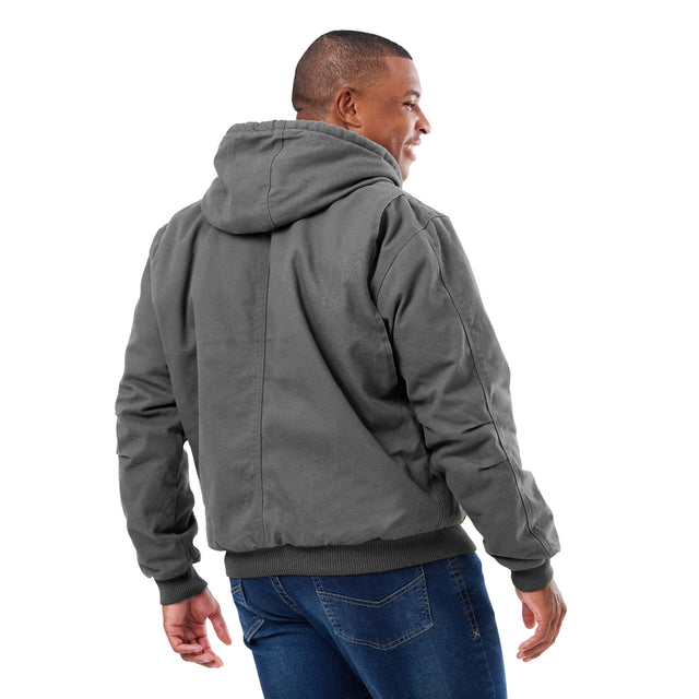 Heartland Washed Duck Hooded Work Jacket