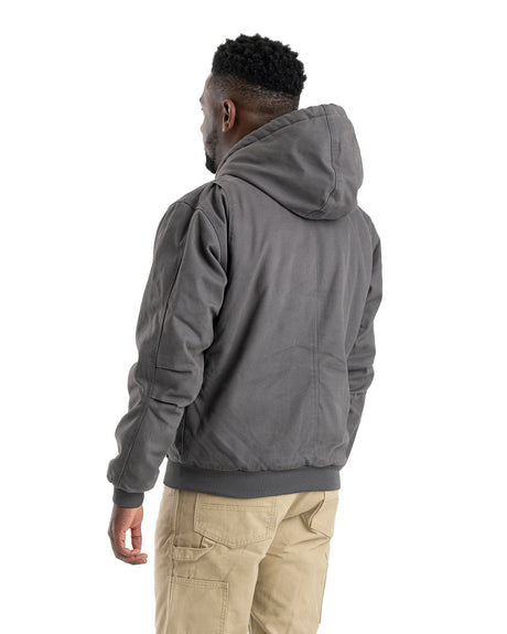 HJ375SLA Heartland Washed Duck Hooded Work Jacket