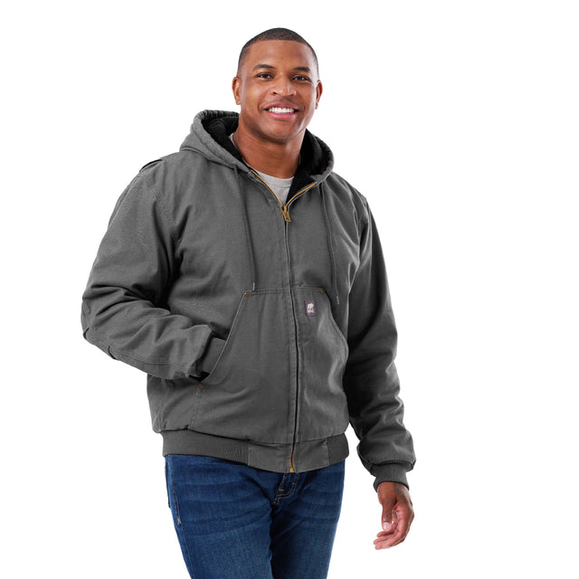 Heartland Washed Duck Hooded Work Jacket