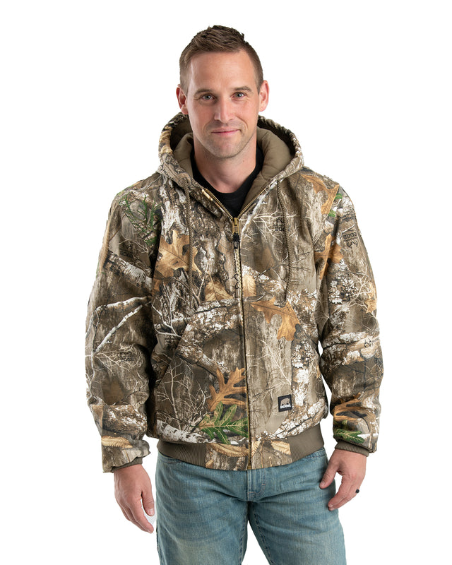 HJ51EDG Heritage Duck Hooded Active Work Jacket