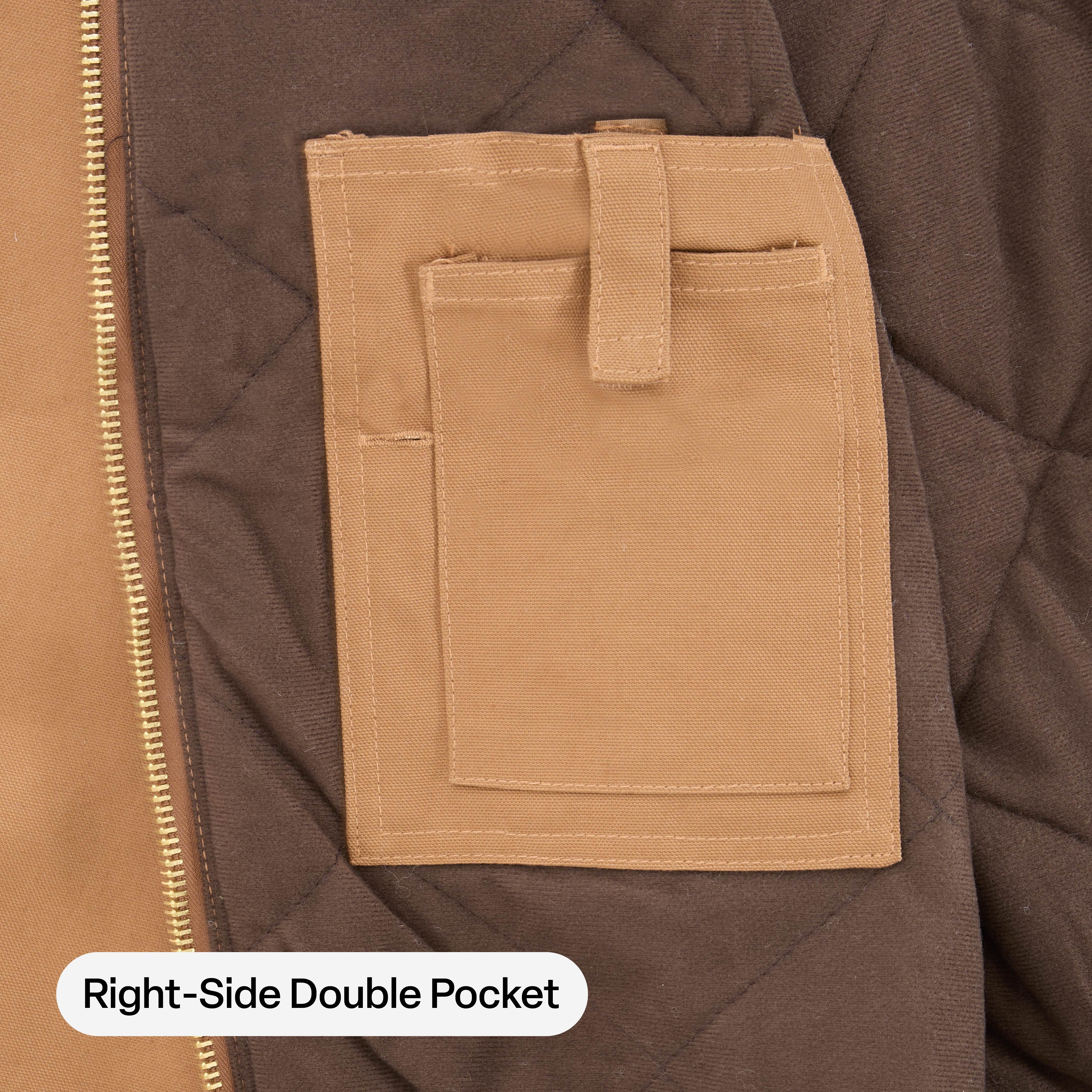 Men's Duck Hooded Active Work Jacket – Berne Apparel