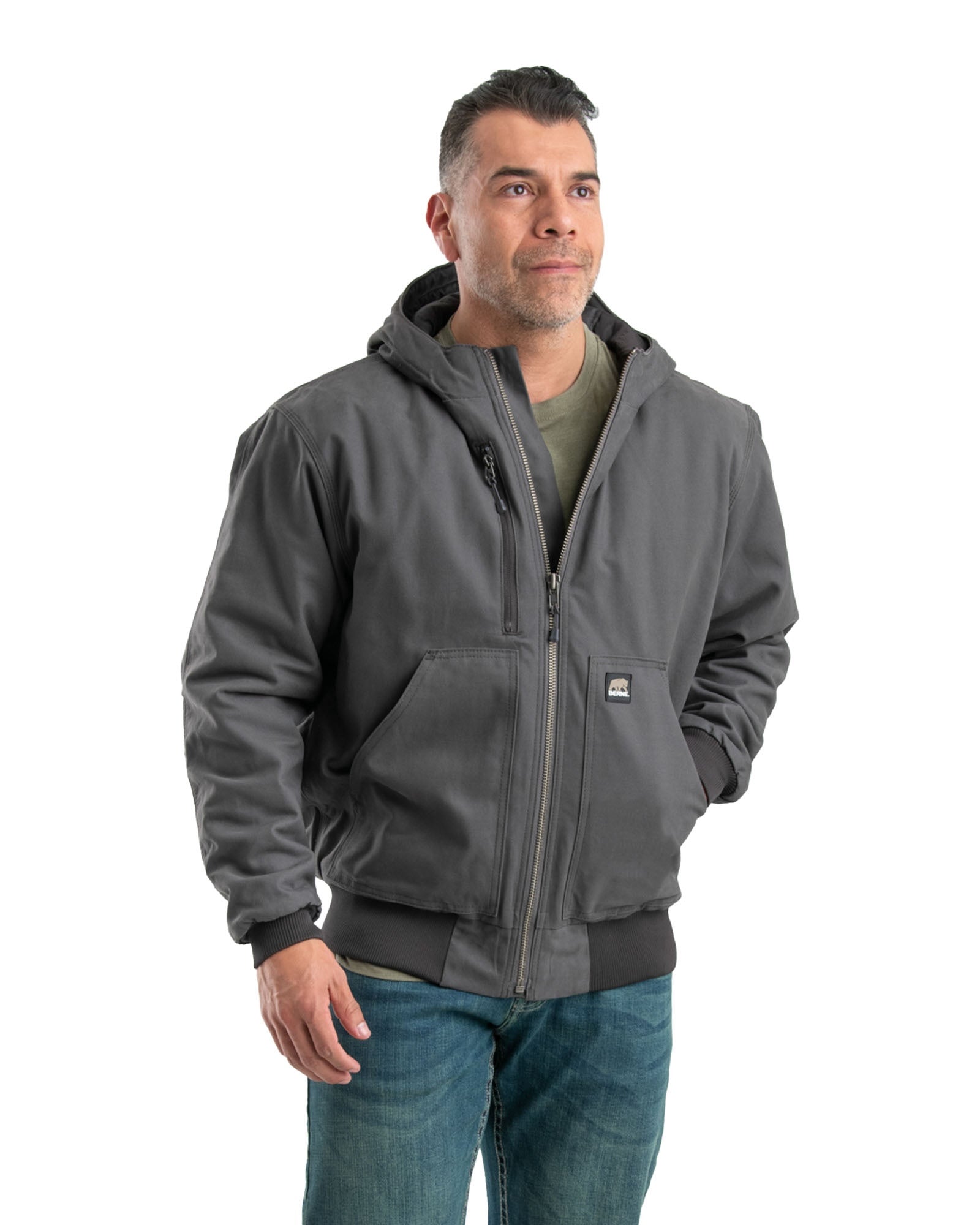 Icecap Insulated Hooded Work Jacket