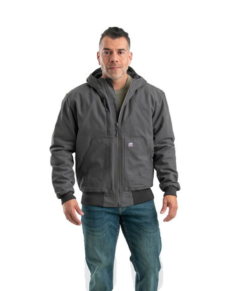 HJ61TNM Highland Duck Hooded Active Work Jacket