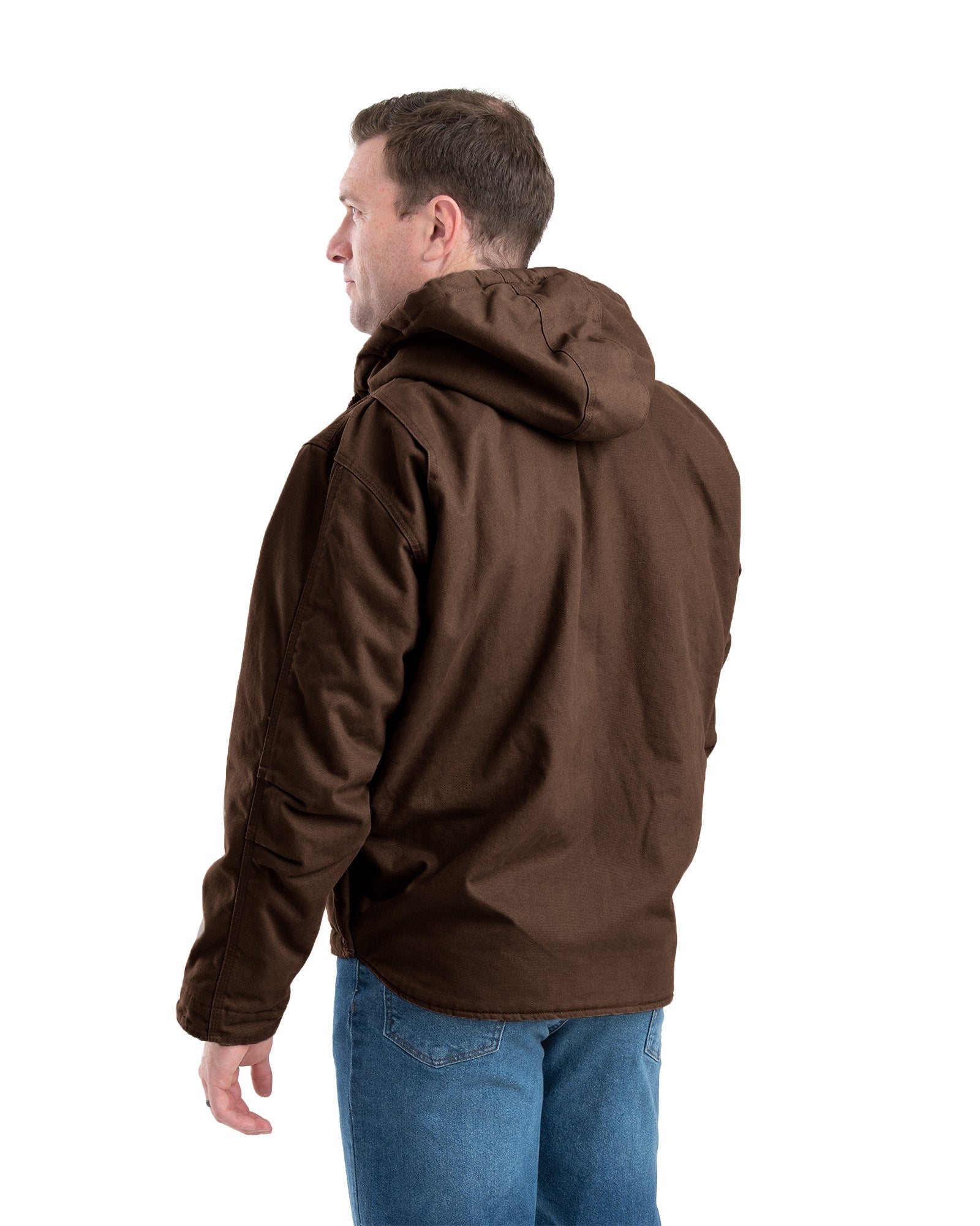 Men's Washed Duck Hooded Work Coat – Berne Apparel