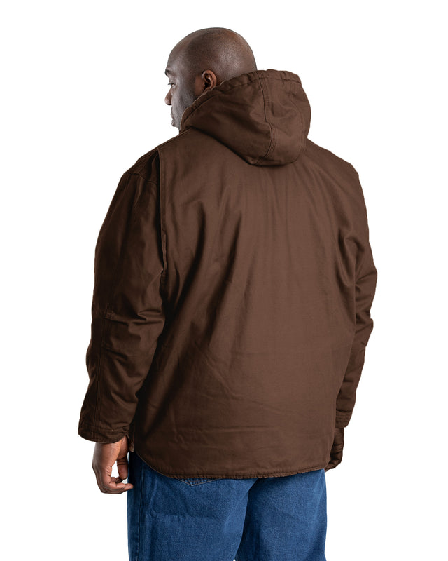 HJ626BB Heartland Washed Duck Hooded Work Coat