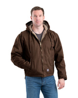 HJ626BB Heartland Washed Duck Hooded Work Coat