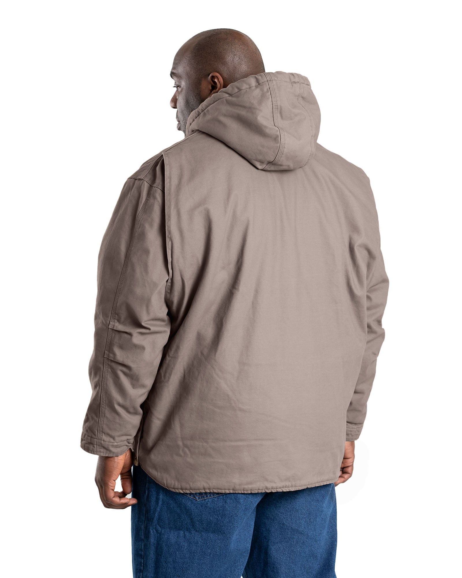 Hooded work coat online