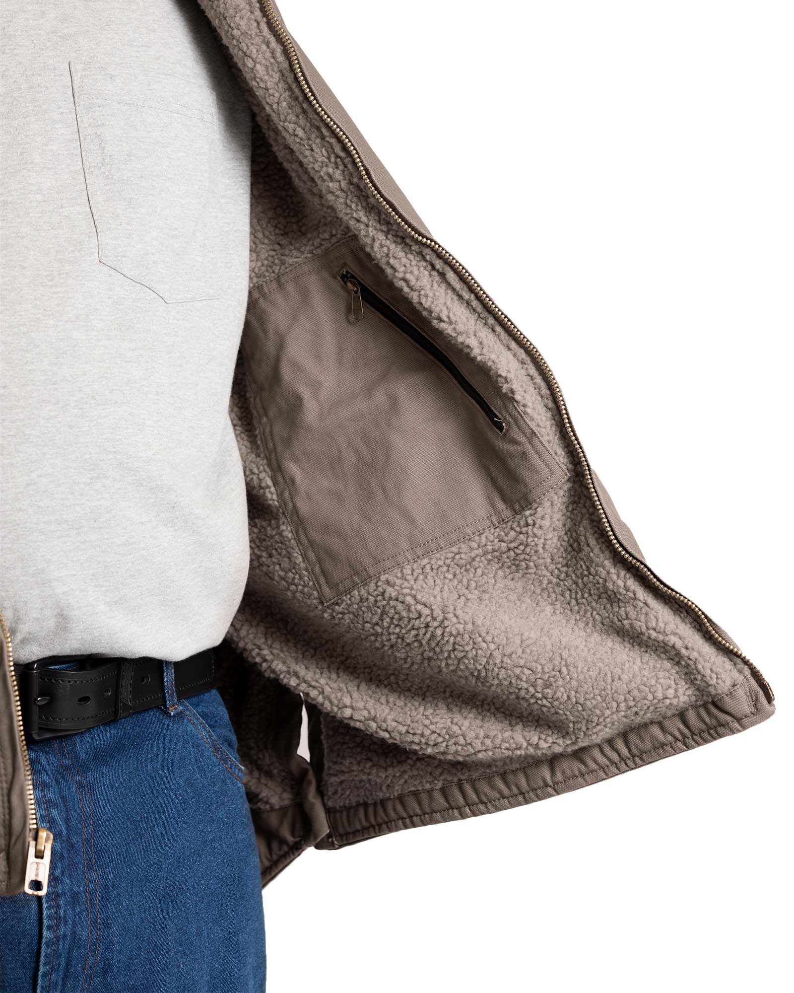 Men's Washed Duck Hooded Work Coat – Berne Apparel