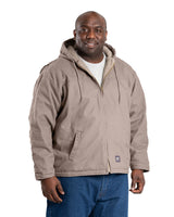 HJ626GSN Heartland Washed Duck Hooded Work Coat