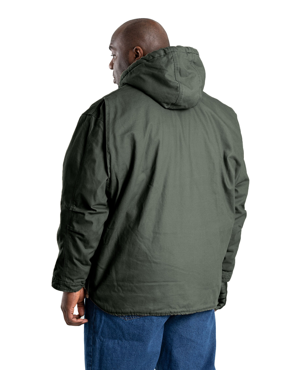 HJ626MGN Heartland Washed Duck Hooded Work Coat