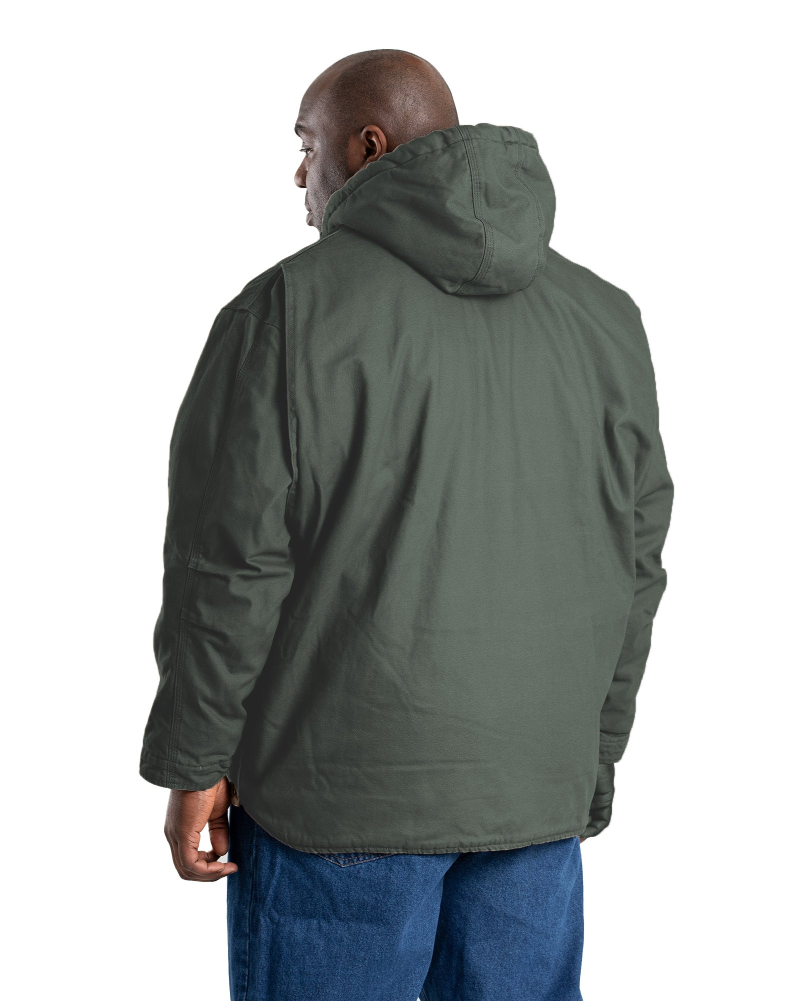 Men's Washed Duck Hooded Work Coat – Berne Apparel