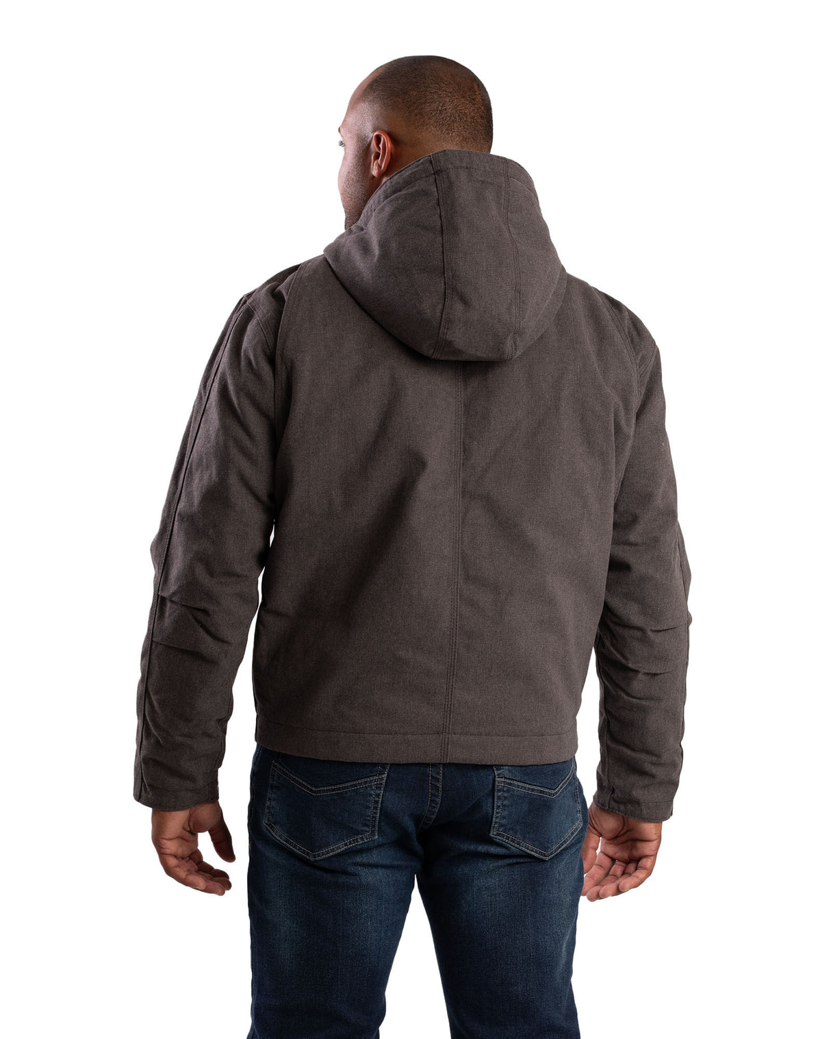 HJ62TNM Highland Heathered Duck Hooded Work Jacket