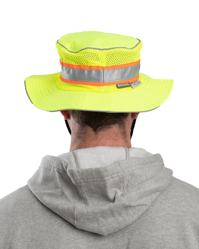 HVA157YW Hi Vis Bucket Hat