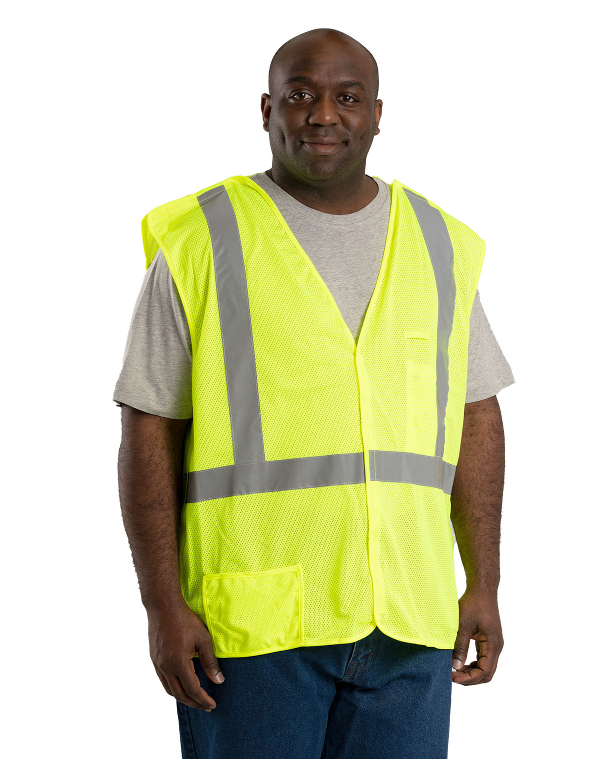 HVV045YW Hi Vis Class 2 Easy-Off Vest