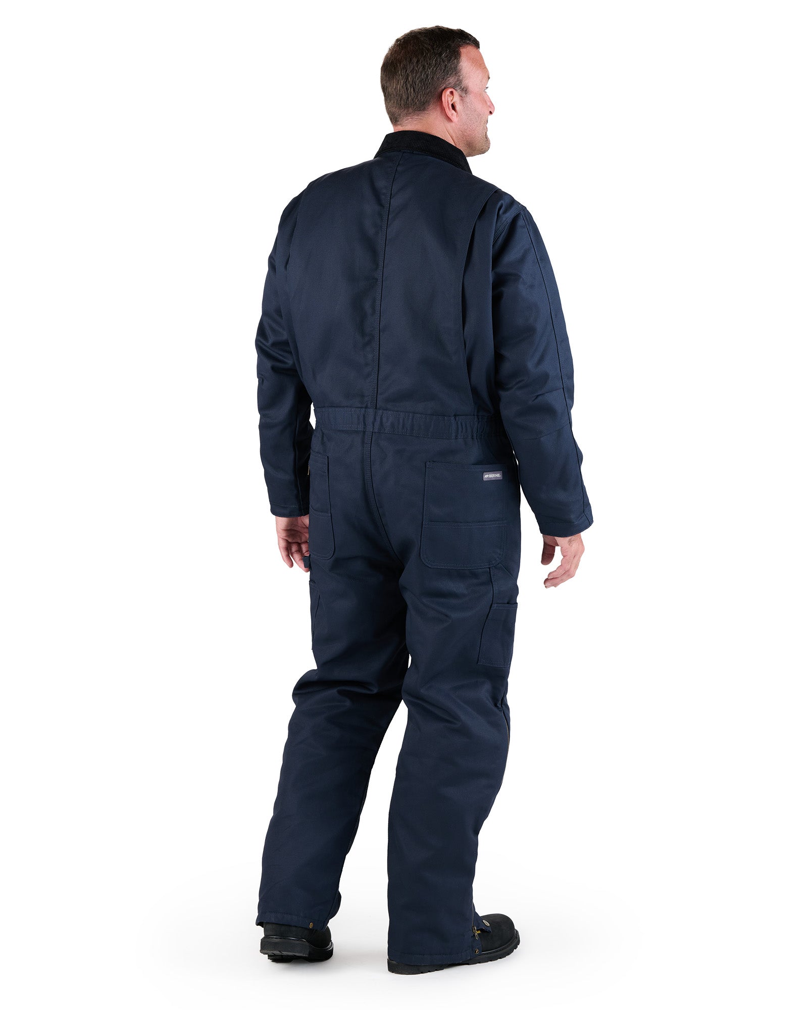 ジャケット・アウター German Railway Black Linen HBT Coverall German Army Style Coveralls XL - OD or Black