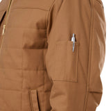 Quilted Gasoline Jacket