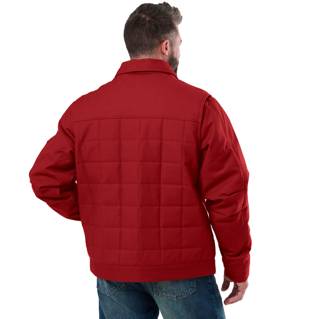 Quilted Gasoline Jacket