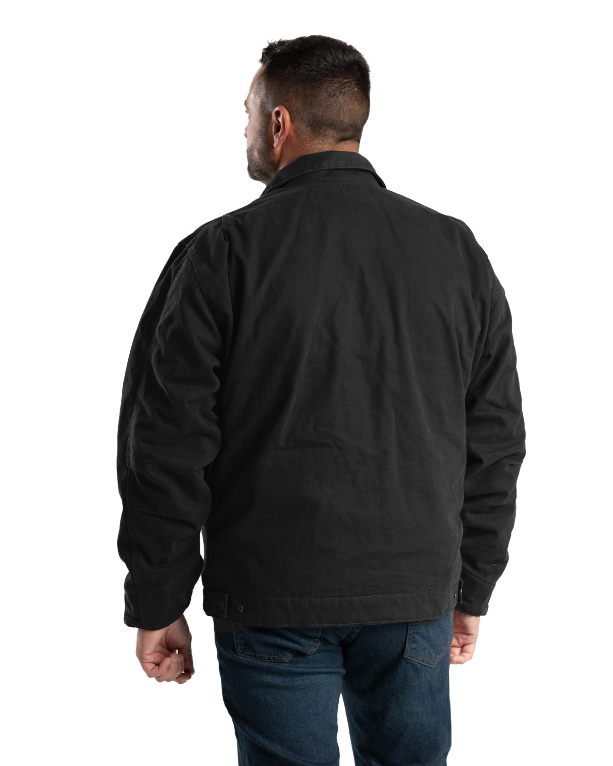 J374BK Highland Washed Gasoline Jacket