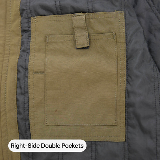 Men's Quilt-Lined Micro-Duck Chore Jacket