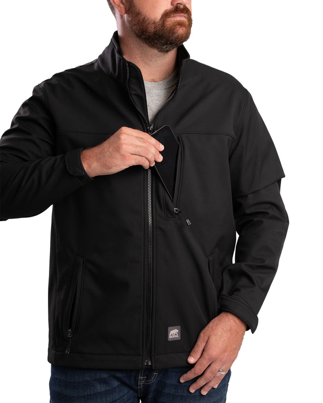 JS207BK Highland Softshell Jacket