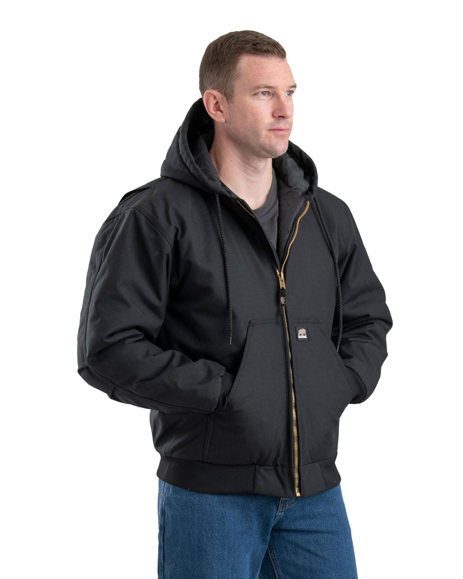 Icecap Insulated Hooded Work Jacket