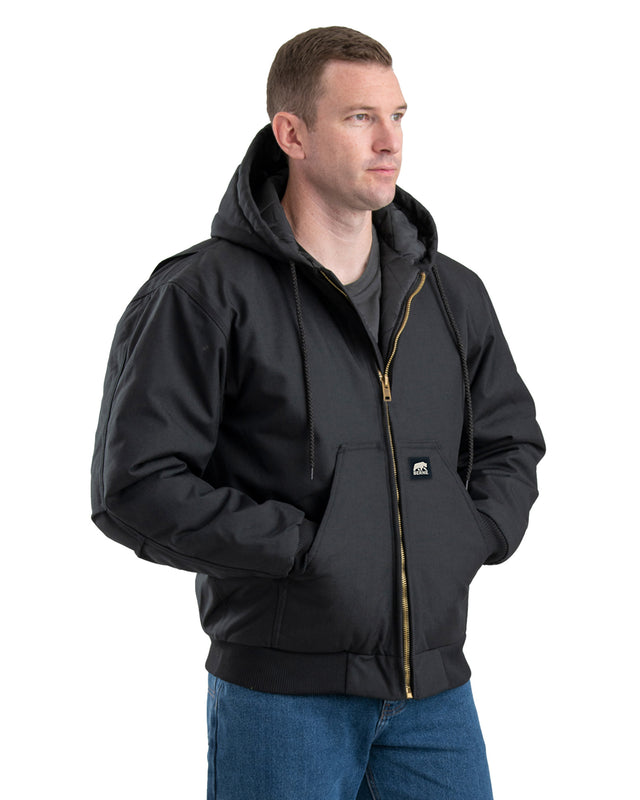 NJ51BK Icecap Insulated Hooded Work Jacket