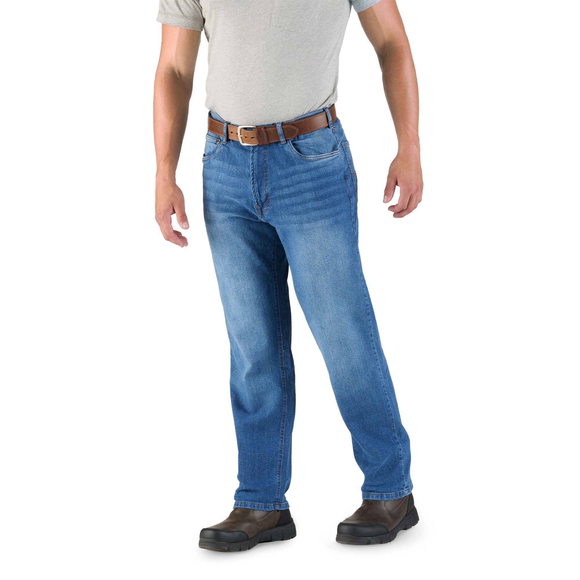 Men's Stone Wash Flex Relaxed Fit Jean – Berne Apparel