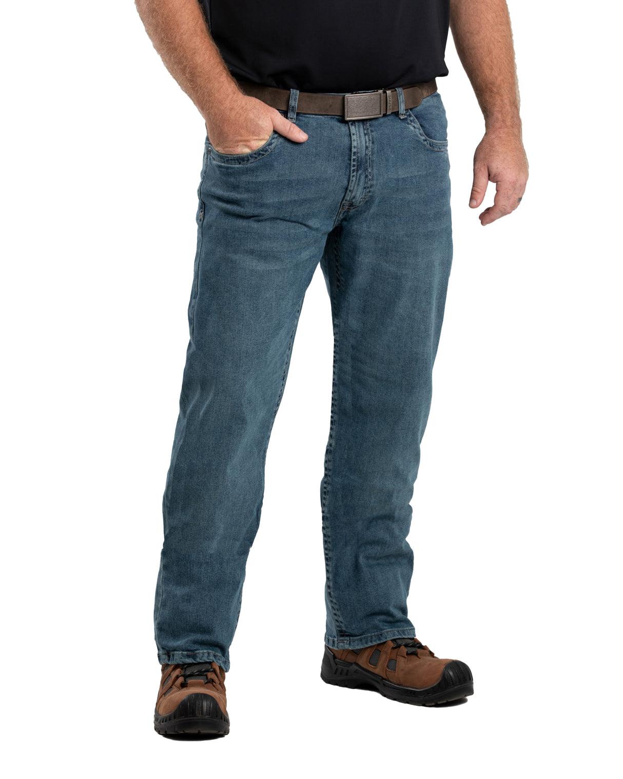 P622GRA Highland Flex Relaxed Fit Bootcut Jean