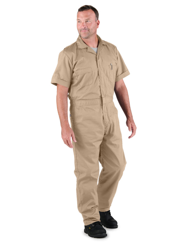 P700TN Heritage Short Sleeve Poplin Coverall