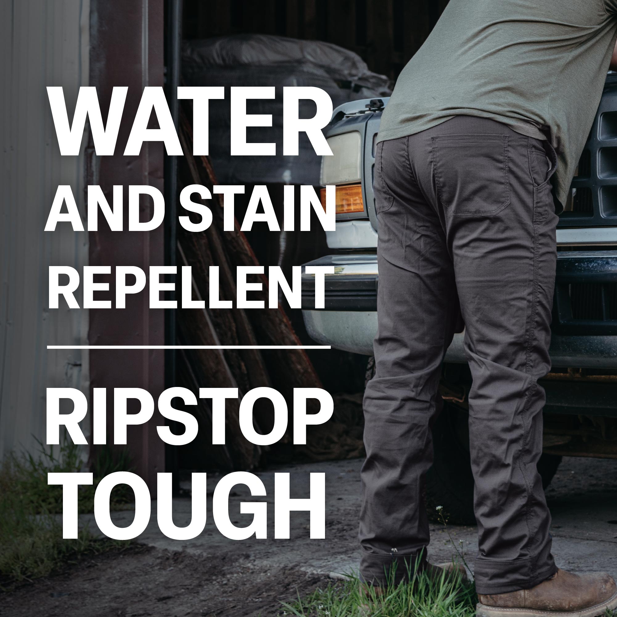Men's Flex Ripstop Straight Leg Pant – Berne Apparel