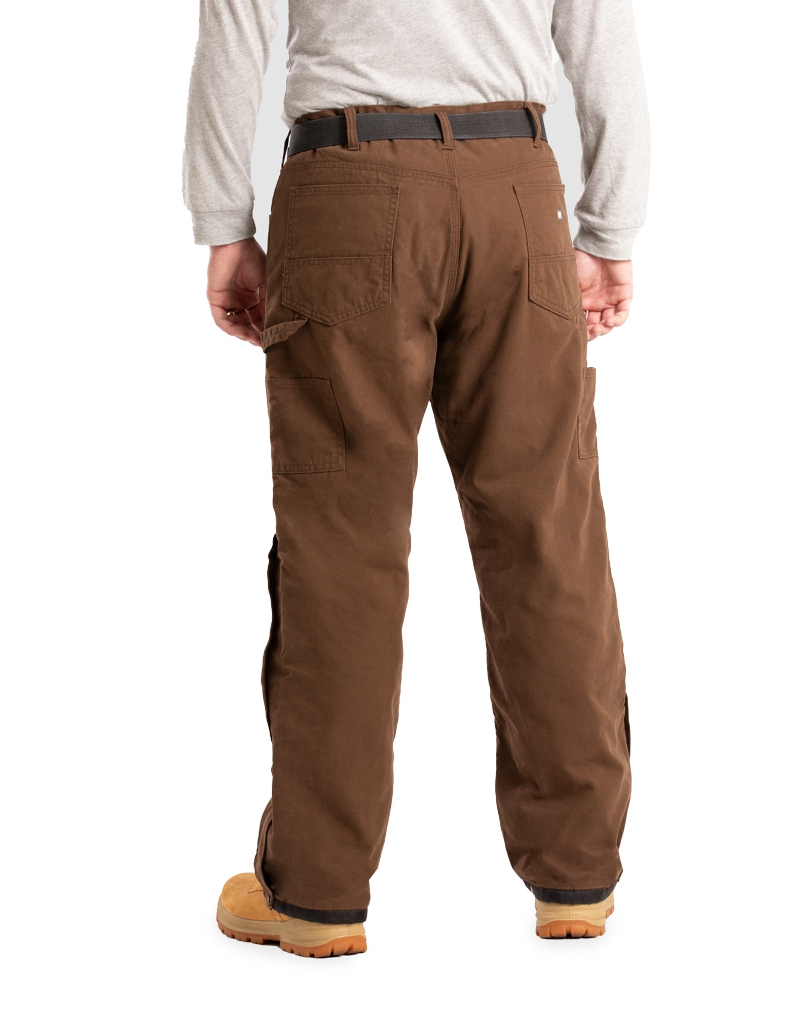 Men's Washed Duck Insulated Outer Pant