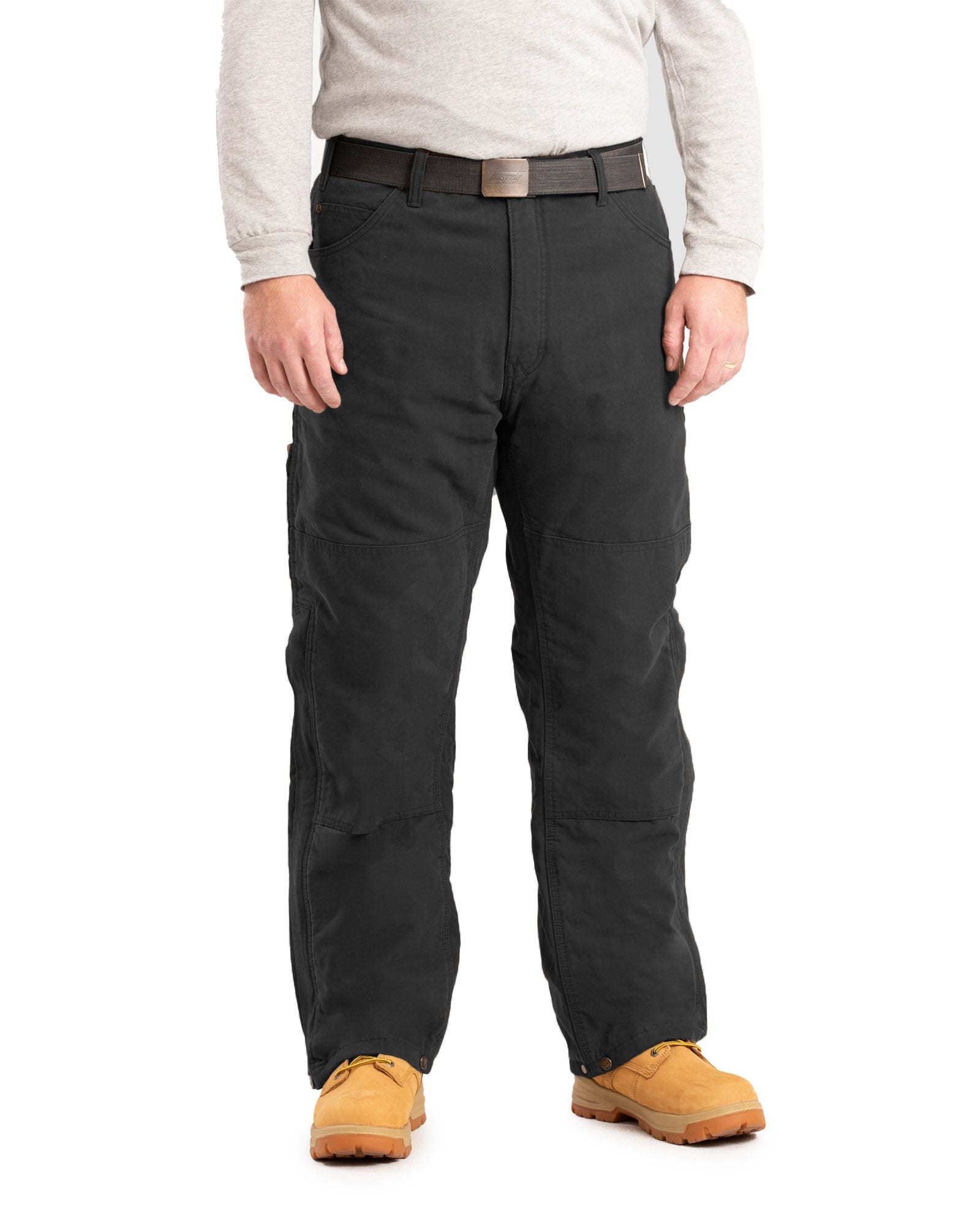 P966BK Highland Washed Duck Insulated Outer Pant
