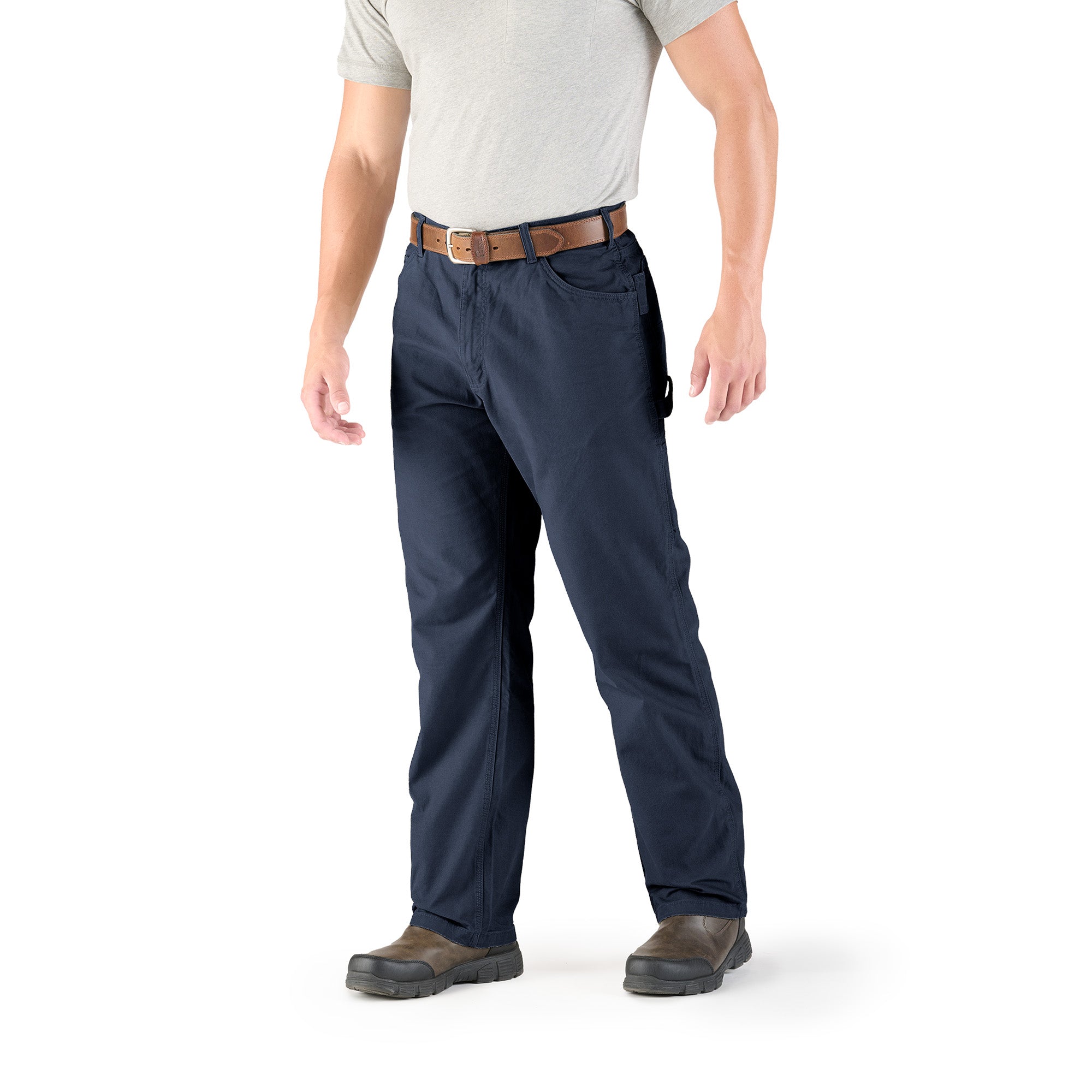 Men's Navy Duck Relaxed Fit Carpenter Pant – Berne Apparel