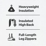 Youth Softstone Insulated Bib Overall
