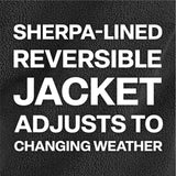 Youth Reversible Sherpa-Lined Hooded Jacket