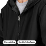 Youth Reversible Sherpa-Lined Hooded Jacket