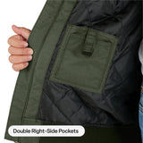 Youth Flex Nylon Insulated Hooded Jacket