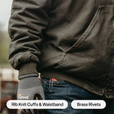 Heartland Washed Duck Hooded Work Jacket