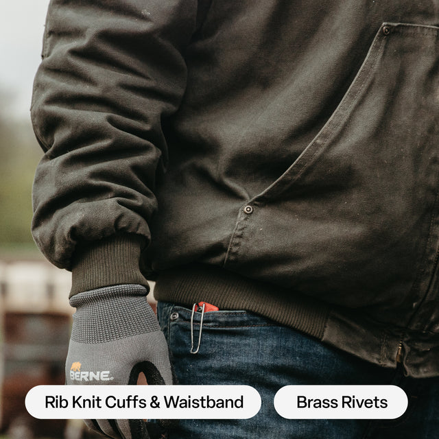Heartland Washed Duck Hooded Work Jacket