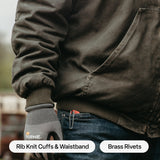 Heartland Washed Duck Hooded Work Jacket
