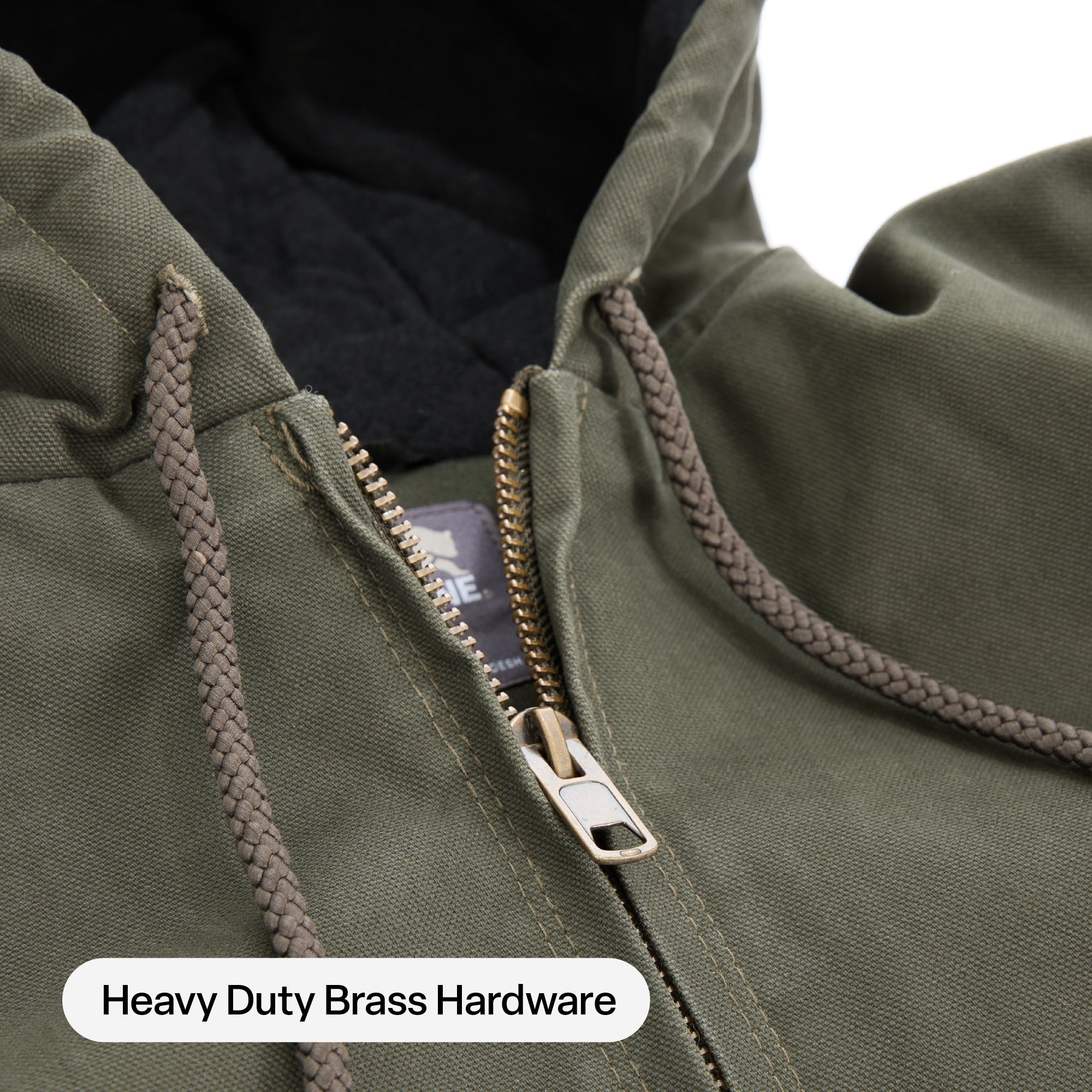 Men's Washed Duck Hooded Outdoor Work Jacket – Berne Apparel