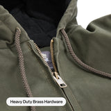 Heartland Washed Duck Hooded Work Jacket