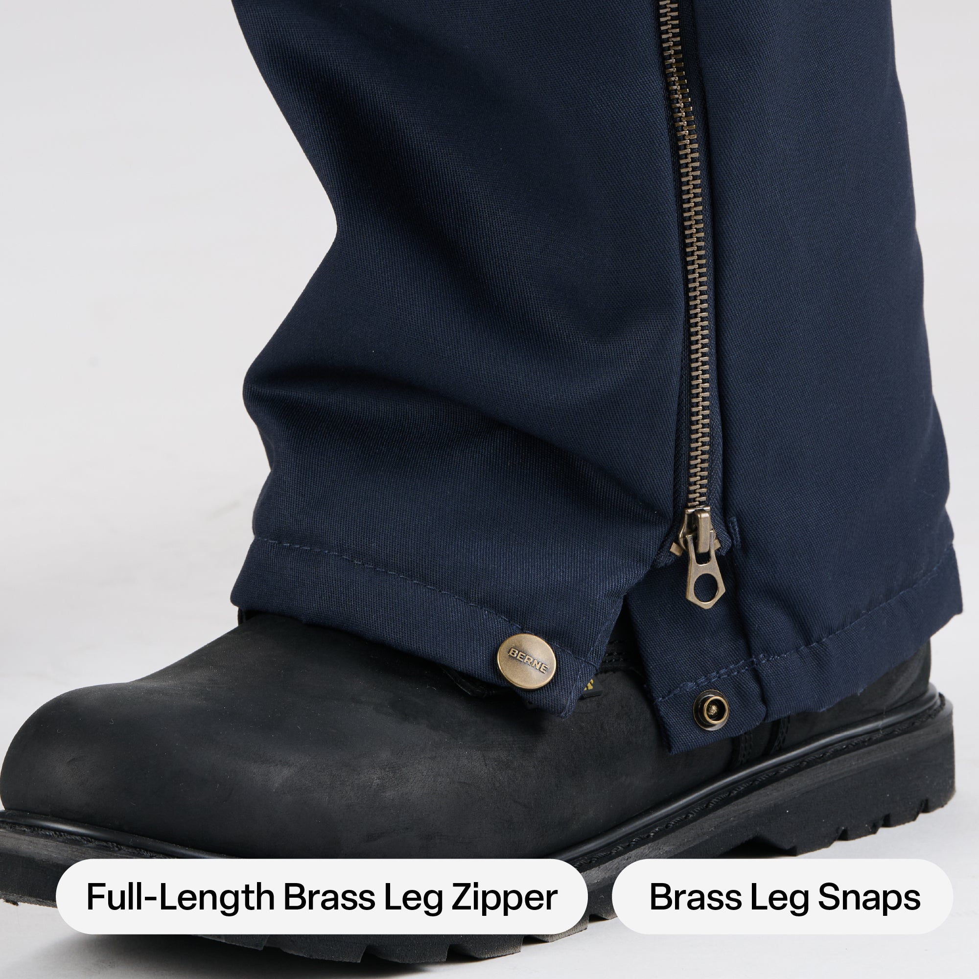 Men's Twill Insulated Winter Work Coverall – Berne Apparel