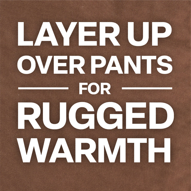 Highland Washed Duck Insulated Outer Pant