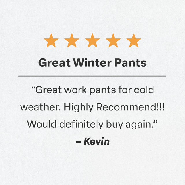 Highland Washed Duck Insulated Outer Pant