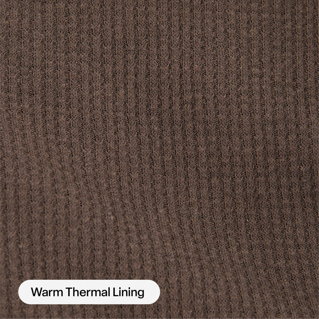 Heritage Thermal-Lined Quarter-Zip Sweatshirt