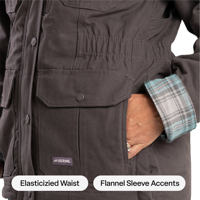 Women's Softstone Duck Barn Coat